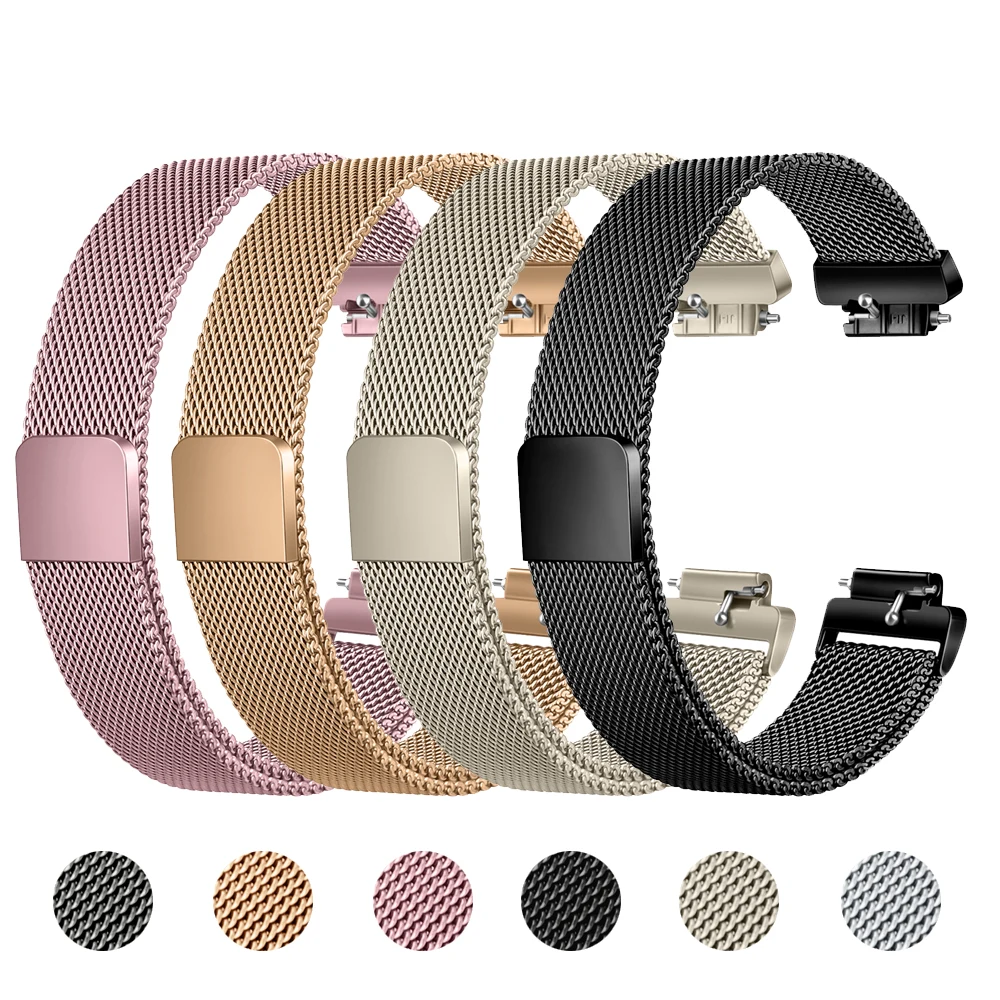 Cinturino Magnetico In Metallo Per Cinturino Fitbit Inspire/Inspire 2/Inspire Hr Per Accessorio Cinturino Fitbit Ace 2/Ace 3 Band