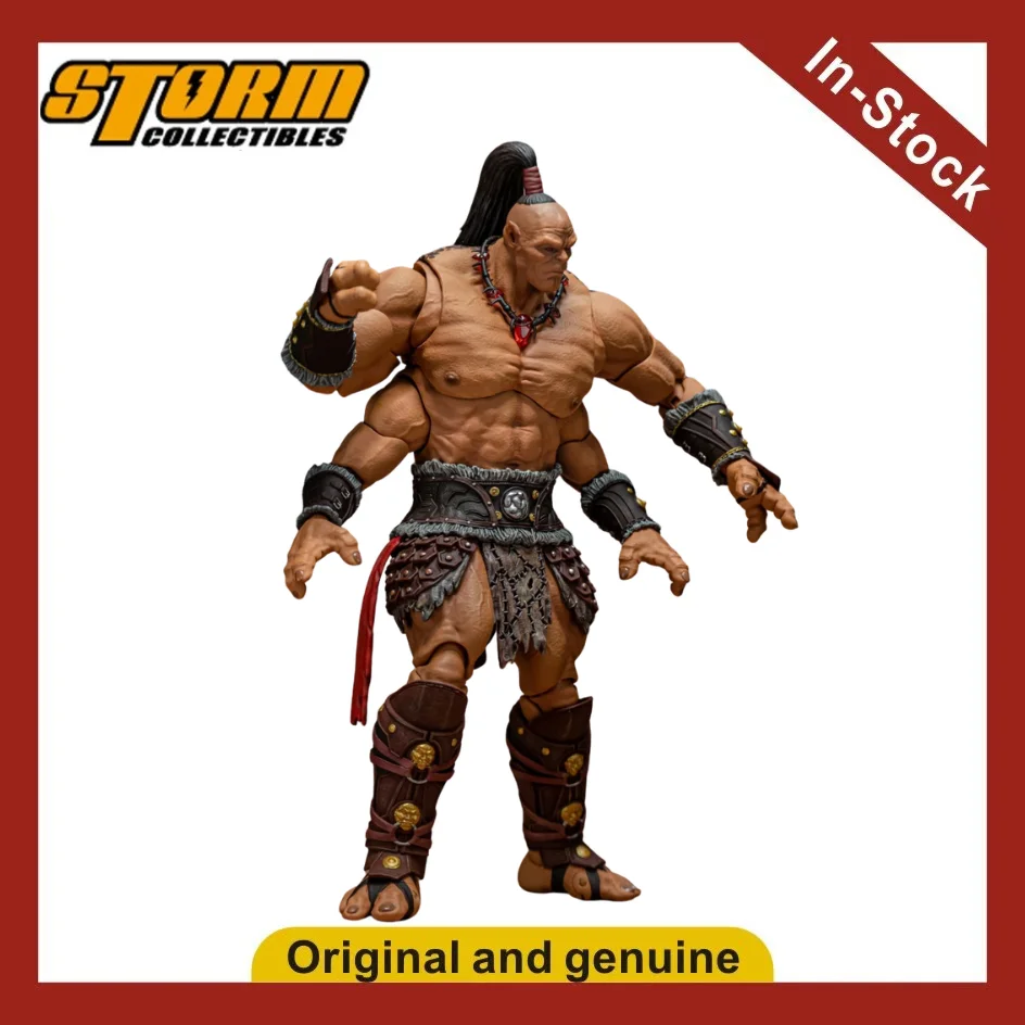 Фото 【UA】Storm Collectibles Mortal Kombat Goro: Коллекционная фигурка в масштабе 1/12, модель, игрушка, подарок №1