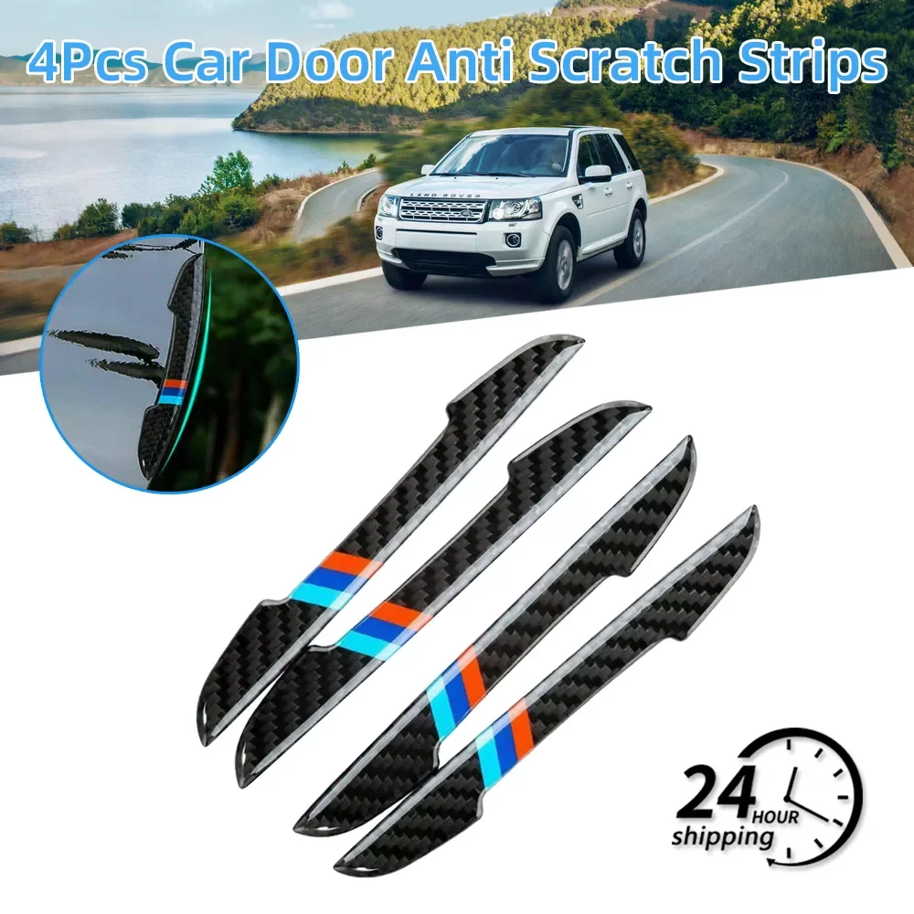 

Car Door strips Anti Scratch Sticker Carbon Fiber Edge Protective Strips Side Doors Moldings Scuff trim Stickers for BMW