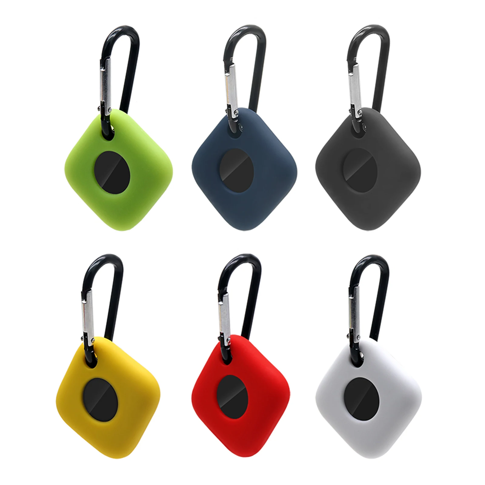 

Shockproof Protective Case For Tile Mate 2022 Tracker Silicone Keychain Luggage Wrap Bag Hanging Charm Loop Key Chain Cover