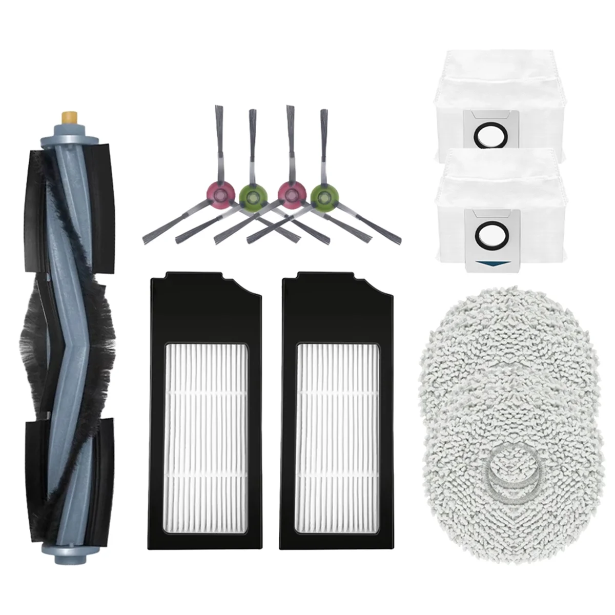 Для робота-пылесоса Bork V830 аксессуары мешок для пыли основная боковая щетка