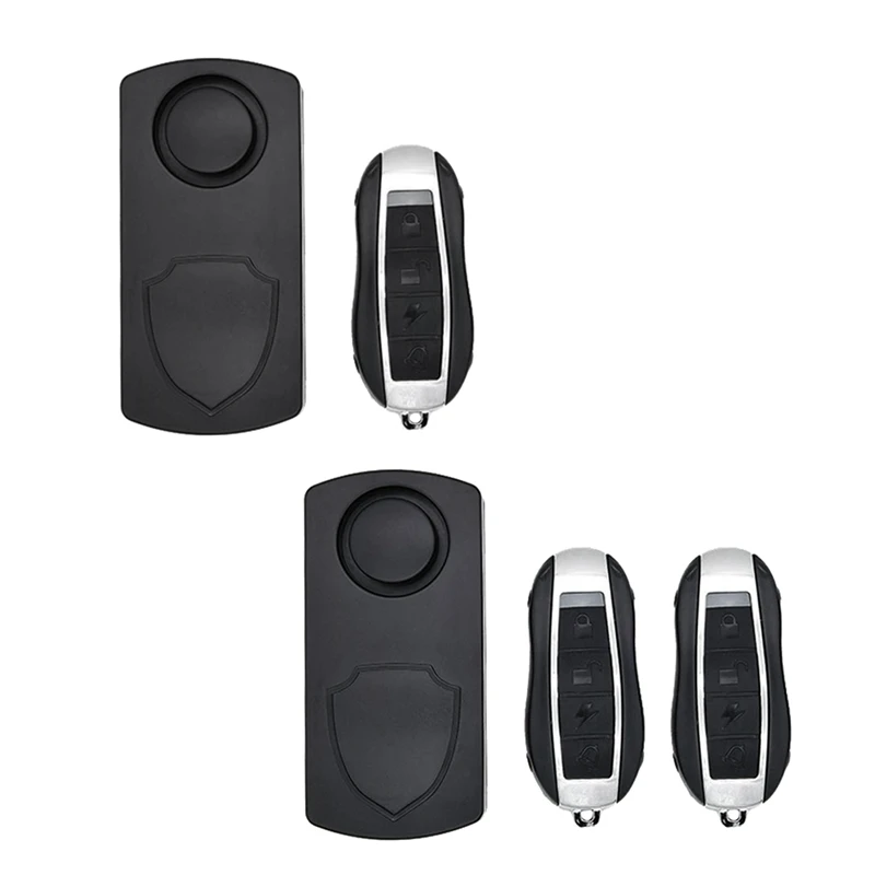 

Waterproof Motorcycle Electric Bicycle Security Anti Lost Wireless Remote Control+Vibration Detector Alarm System Kit