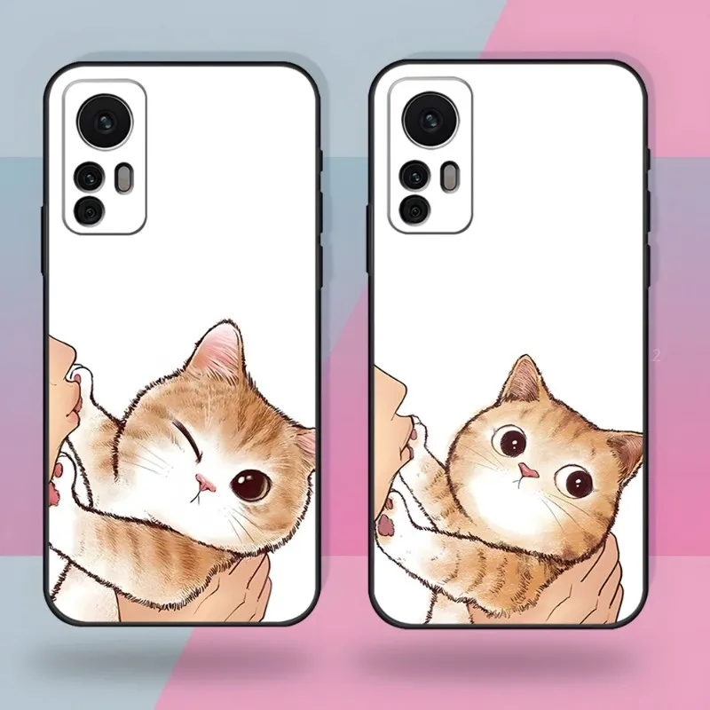 

Чехол Kiss My Lovely Cat Kitten для Xiaomi 13 12 11 9T 9 8 11T 9SE 11i Lite Ultra Note10 Poco F3 M4 M3 X4 GT Pro, чехол