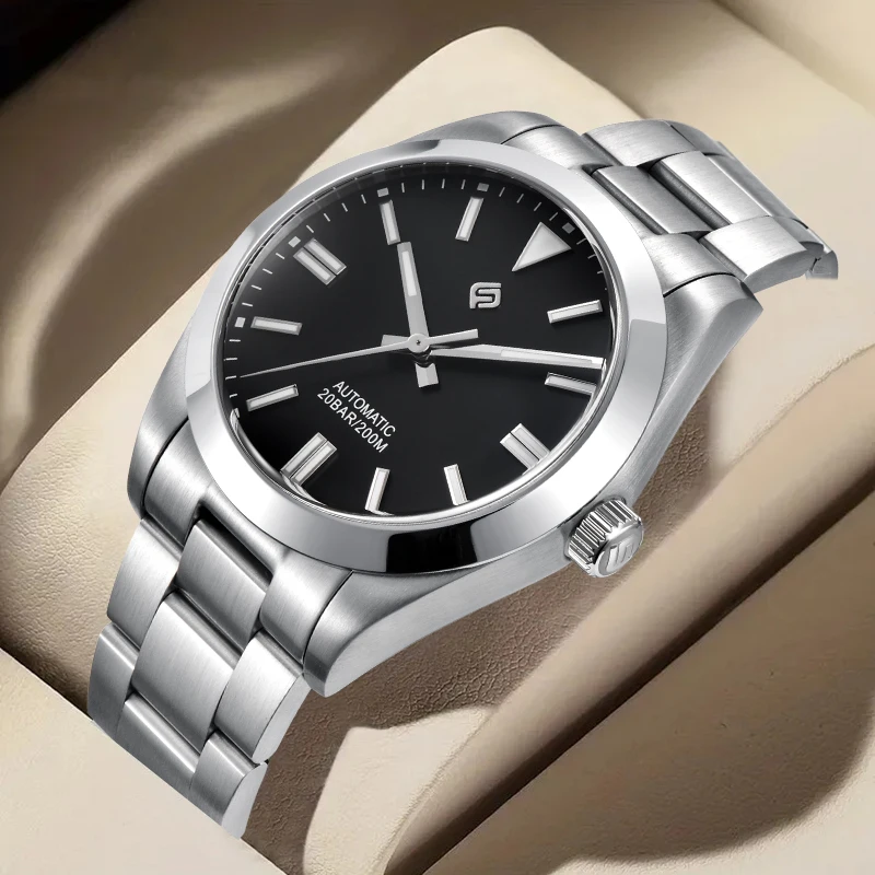 TERAMI механические мужские часы лучший бренд бизнес из нержавеющей стали 316L 200 м