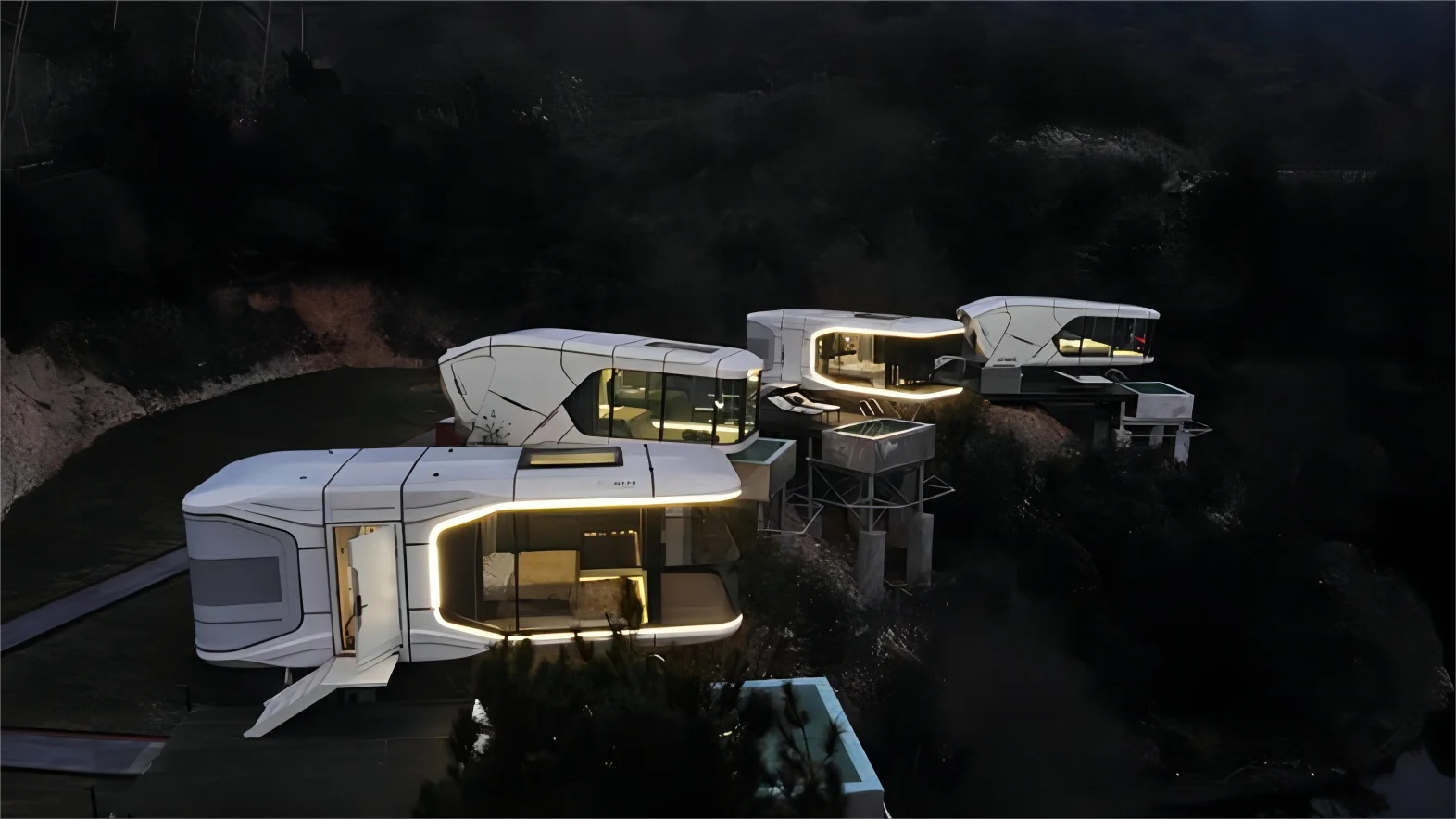 Трендовый продукт 2023 года Многофункциональный Компактный дом-кабина сборная