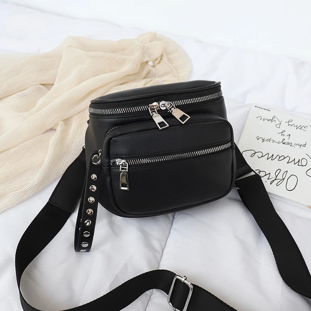 

Casual Creative Shoulder Bag PU Bag PU Leather Solid Color Simple Female Handbags for Women Designer for Daughter Gifts