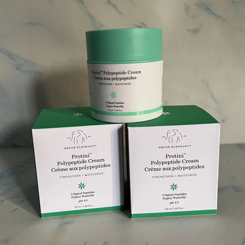 

6 шт./лот пьяный слон Protini полипептидный крем усиление увлажнения 9 сигналов пептиды Pygmy Waterlily PH 4,0 крем для лица 50 мл