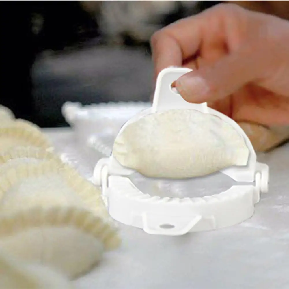 

Dumpling Mold White Plastic Dumpling Machine Mold Maker Small Convenient Dumpling Tools Dumpling Kitchen Accessories Hot Sale
