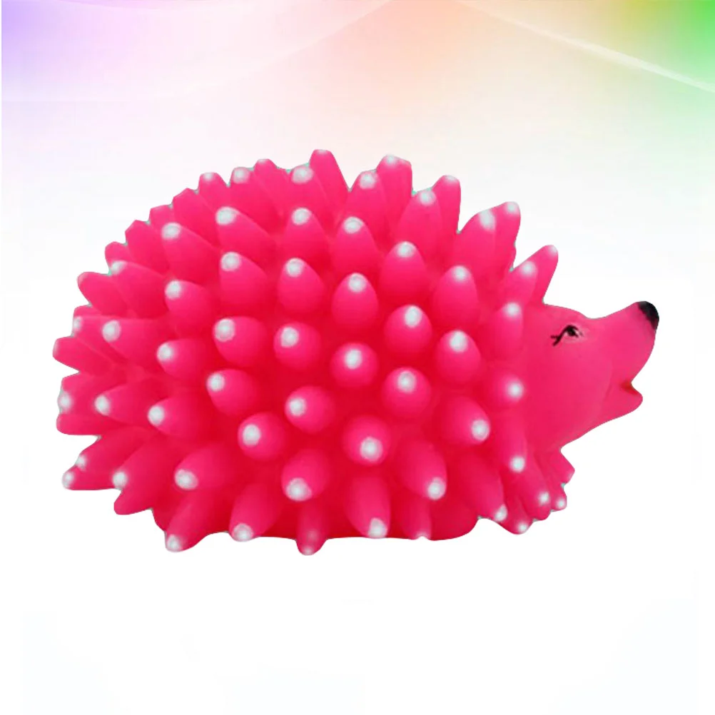 

1pc Little Hedgehog Pet Dog Toys Cartoon Sound Squeaky Toys Chew Bite Toy Pet Supplies for Pets Plush