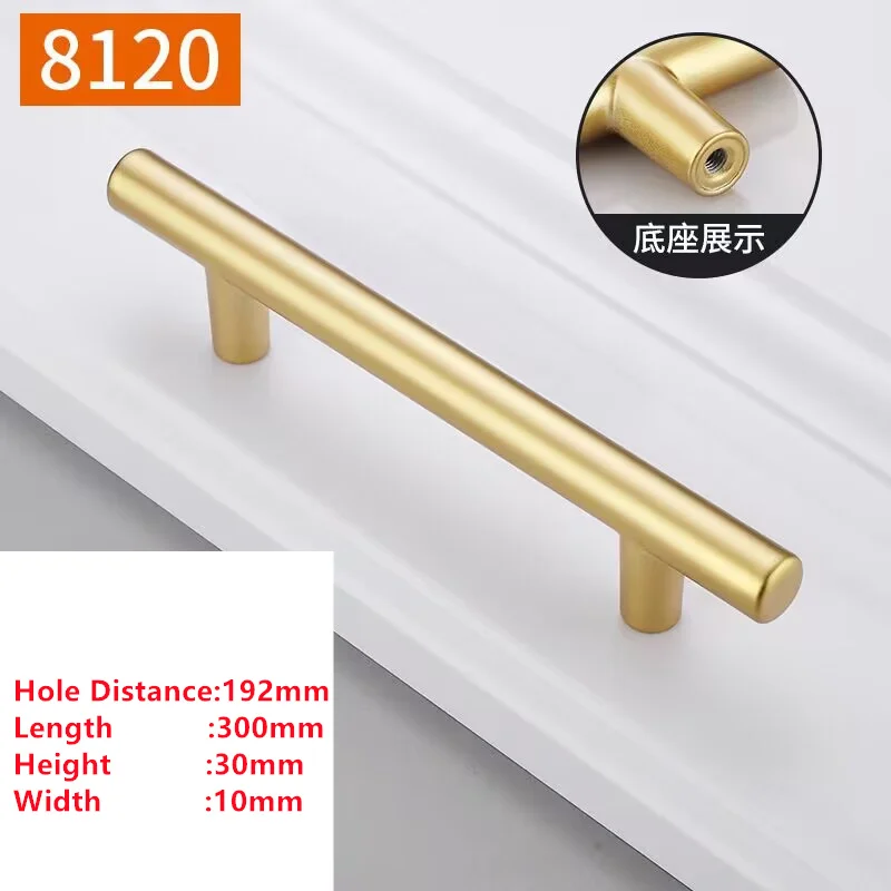 

Ручки для шкафов алюминиевые жемчужно-золотые