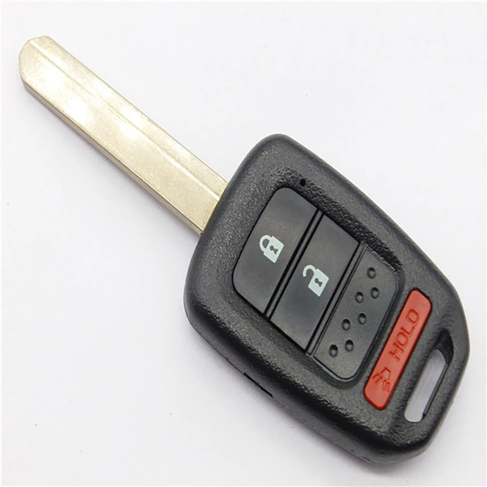 

Autodoxxsi 10X Replacement Remote Key Shell Case Fob 2+1 3 Button for Honda Fit Crosstour CRV