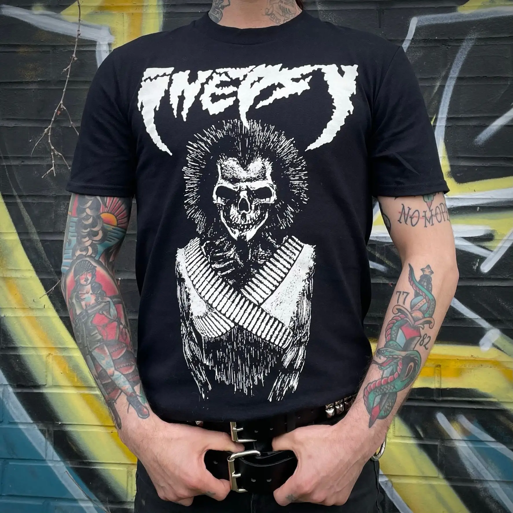 Футболка с надписью See You In Hell