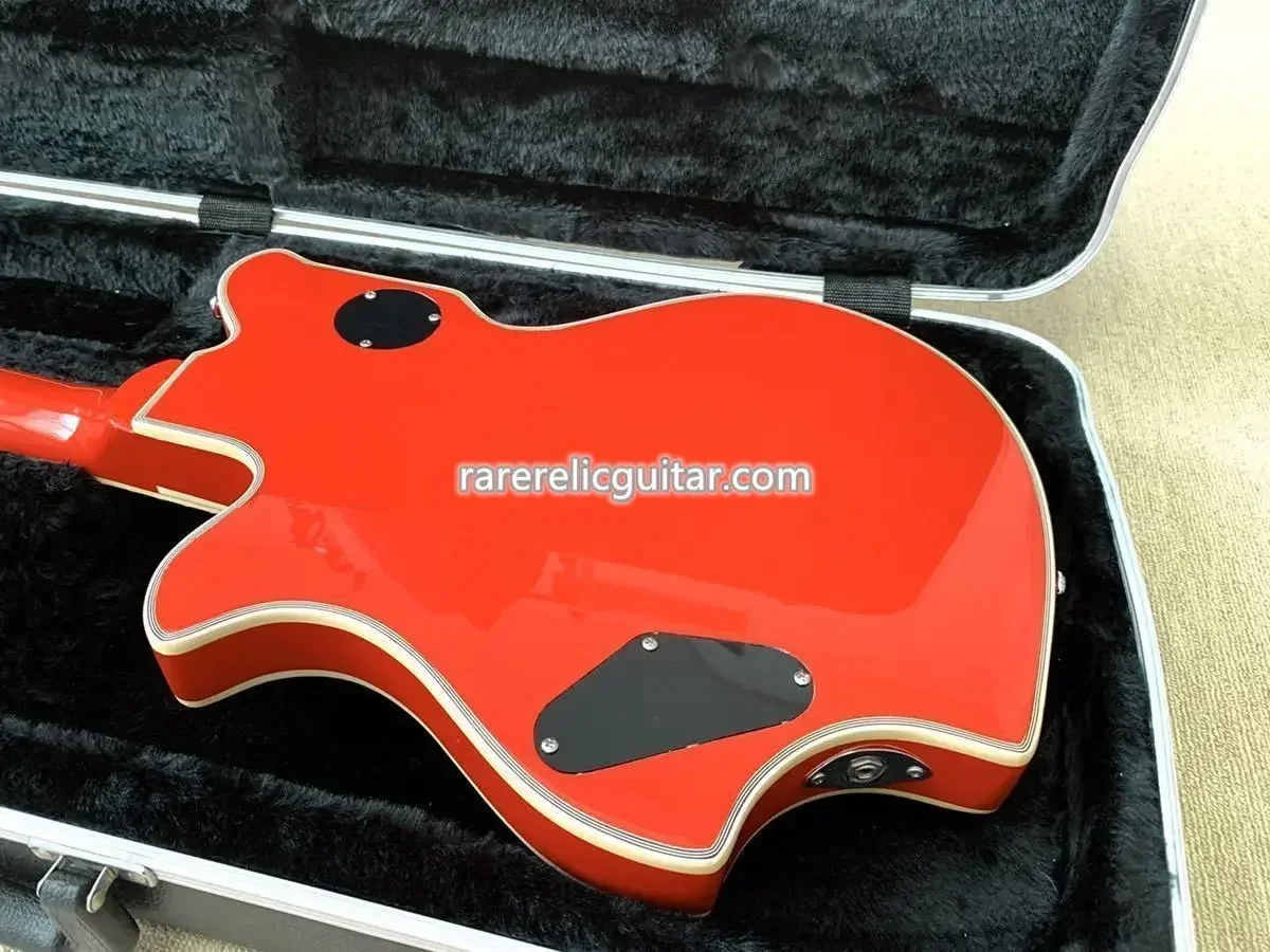 Редкий Адриан Ванденберг красная электрическая гитара искусственный мост