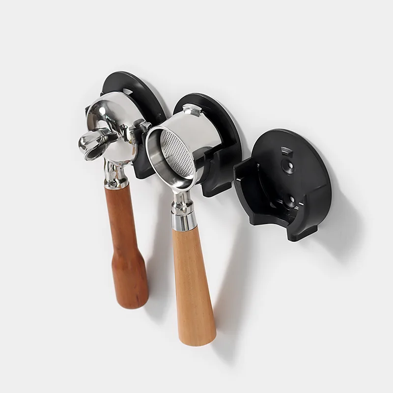 

Handle Hanger Italian Coffee Machine Storage Rack Free Punching Plastic Wall Bracket Universal 51mm54mm58mm