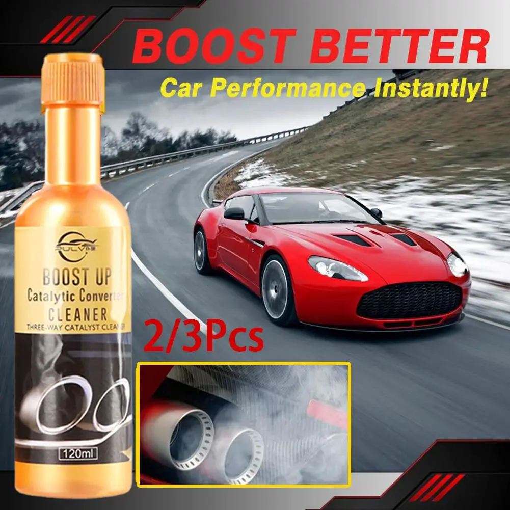 

2/3pcs 120ML Promotion Car Catalytic Converter Cleaners Accelerators Clean Cleaner Engine Easy CSV Automobile Catalysts To A8R3