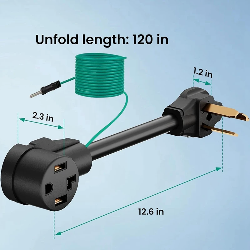 Адаптер для розетки сушилки 4 P R Ong на 3 10-30P штекер 14-30R адаптеры части 30 А STW10AWG 1 фут