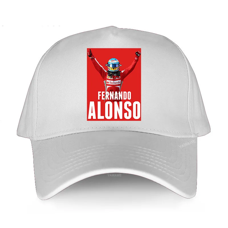 

Vintage hot sale caps outdoor summer hat RACER Fernando Alonso Victory Cotton print Baseball cap men adjustable hip hop Hat