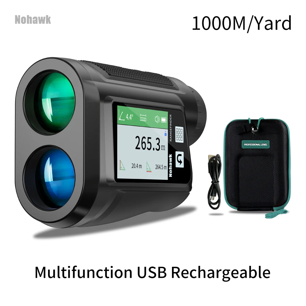 Laser Rangefinder For Hunting Range Finder With Slope Compen