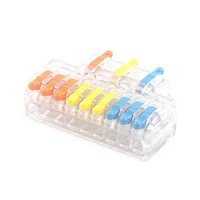 3 in multiple out quick wiring connector universal splitter wiring cable push in can combined butt home terminal drop shipping