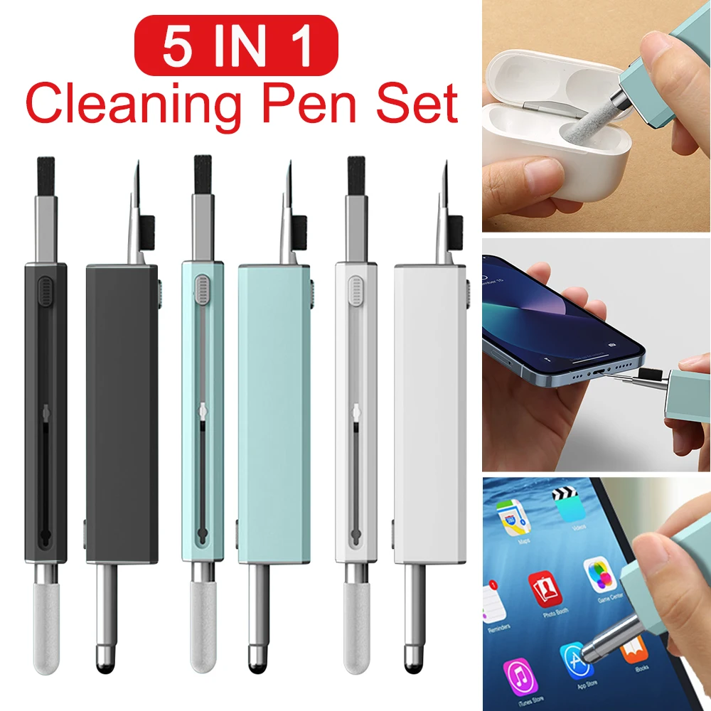 

5 в 1, щётка для чистки клавиатуры, наушников