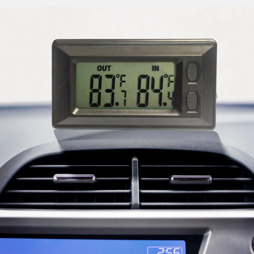 

Auto Car LCD Digital Display Indoor Outdoor Thermometer Meter With 1.5m Cable Thermometers Inside and Outside Cars Tools Instrum