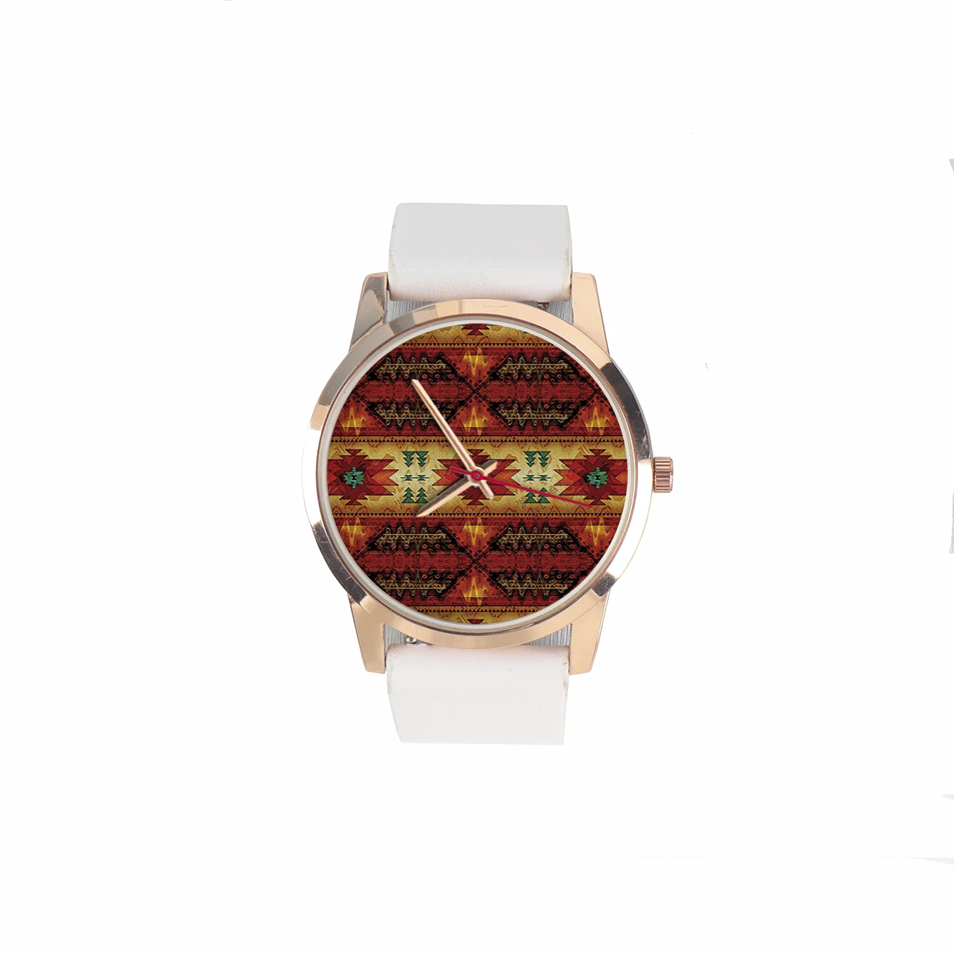 Часы наручные женские кварцевые с перьями и логотипом