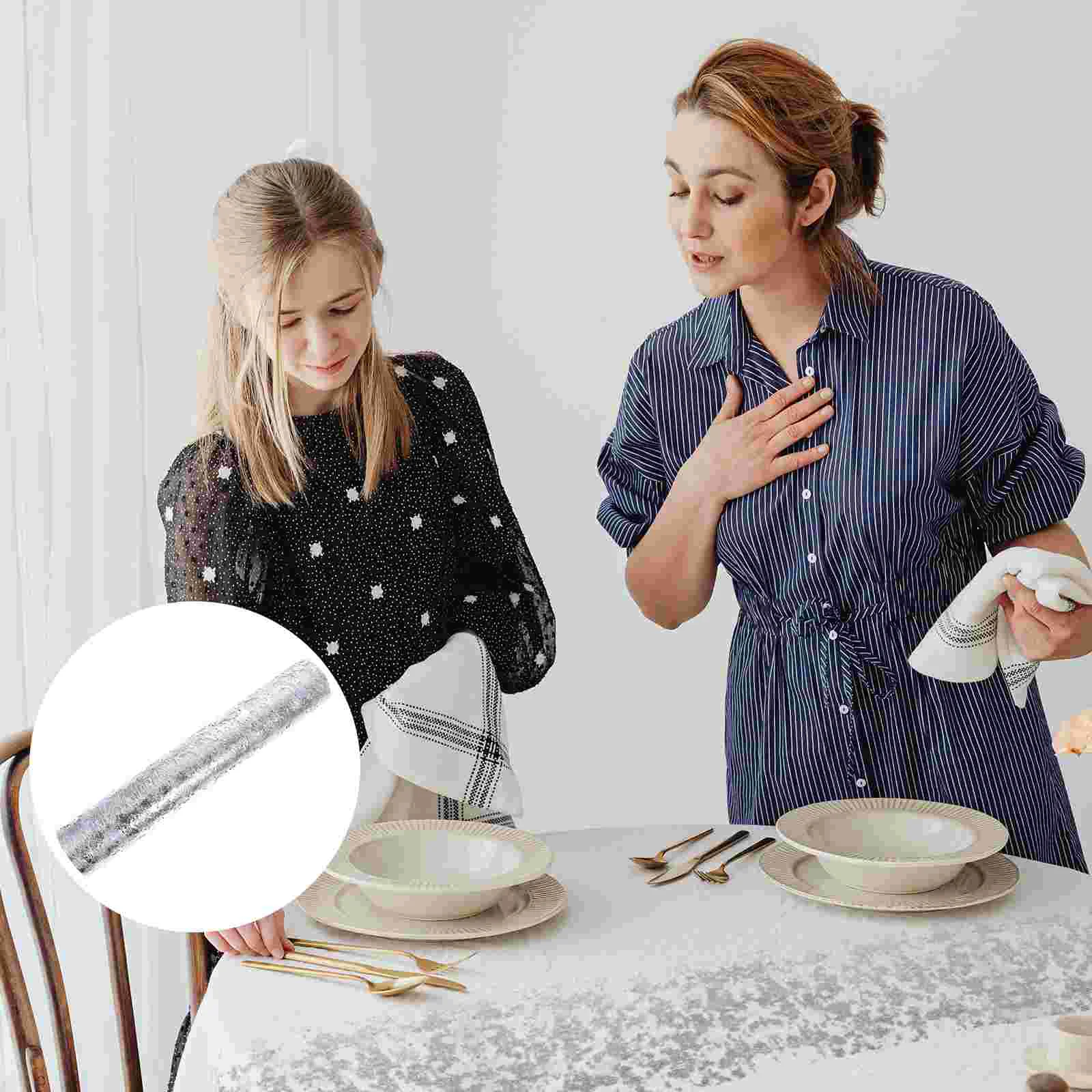 

Table Runner Glitter Mesh Gold Runners Sequin Roll Decorations Thin Party Rosemetallic Silver Shower Bridal Tables Placemats