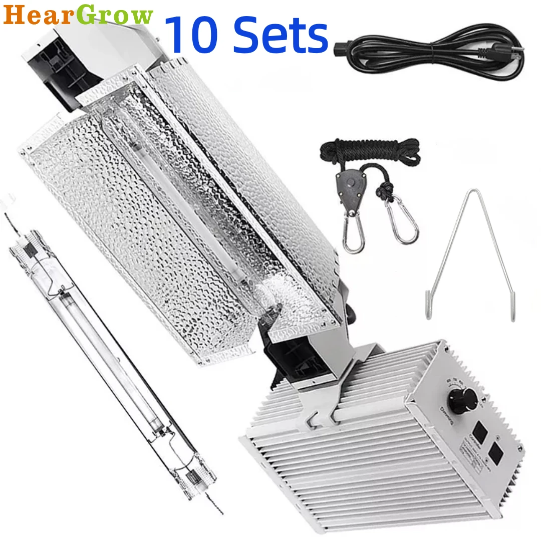 10 шт. HPS 1000 Вт профессиональное освещение для выращивания растений в теплице