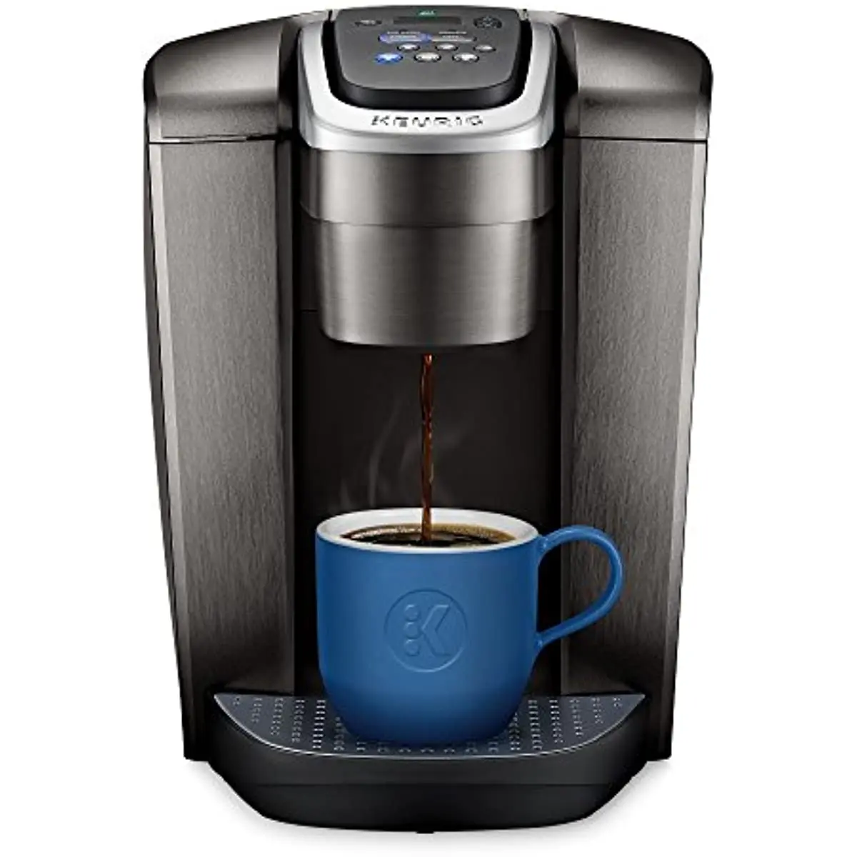 

Кофеварка Keurig K-Elite, Кофеварка с одним приводом K-Cup, для приготовления холодного кофе, матовый сланец