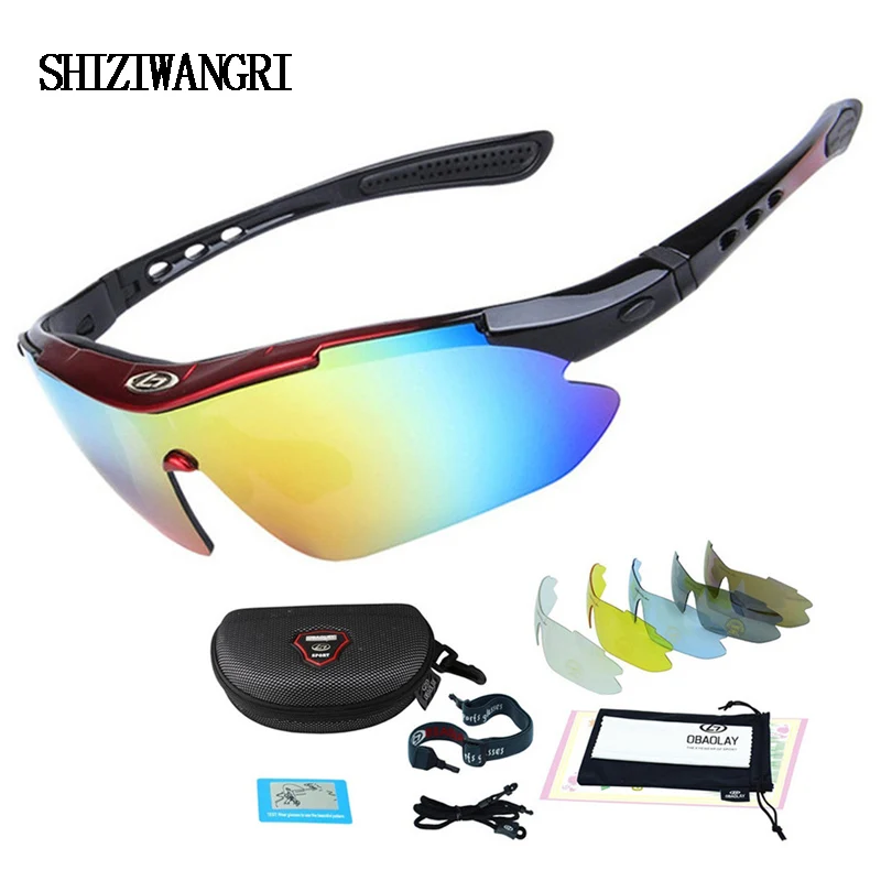 

Bike Glasses Cycling Mtb Cycling Sunglasses For Men Uv-Proof Goggle/Lenses Cycling Equipment 5 Lenses