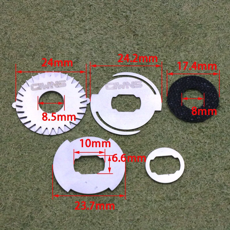 Металлическая звуковая разгрузочная сила тормозная прокладка рыболовное