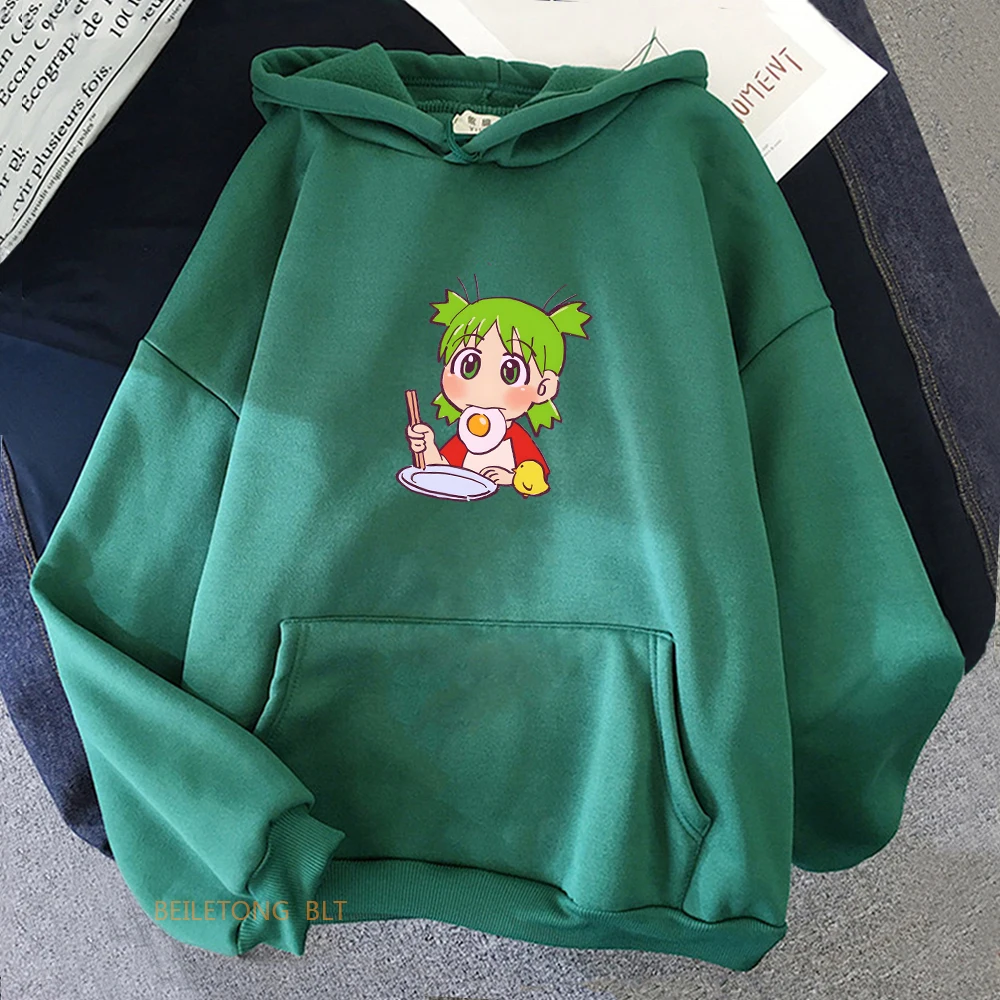 

Yotsuba To Azumanga Daioh Anime Hoodie WOMEN Korean Style Long Sleeve Autumn/Winter Sweatshirt Aesthetic High Street Manga/Comic