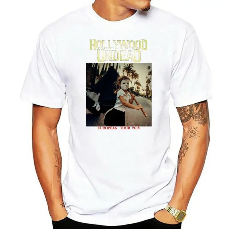

New Hollywood Undead Tour 2022 Men'S T Shirt Black Size S 4Xl