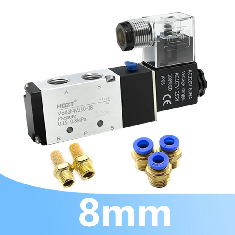 

Пневматический электромагнитный клапан 4V210-08