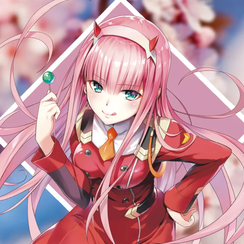 

DARLING In The FRANXX Zero Two Cosplay Props Headwear PVC Horn Headband Japanese Anime Cosplay Hair Accessories Hair Clips