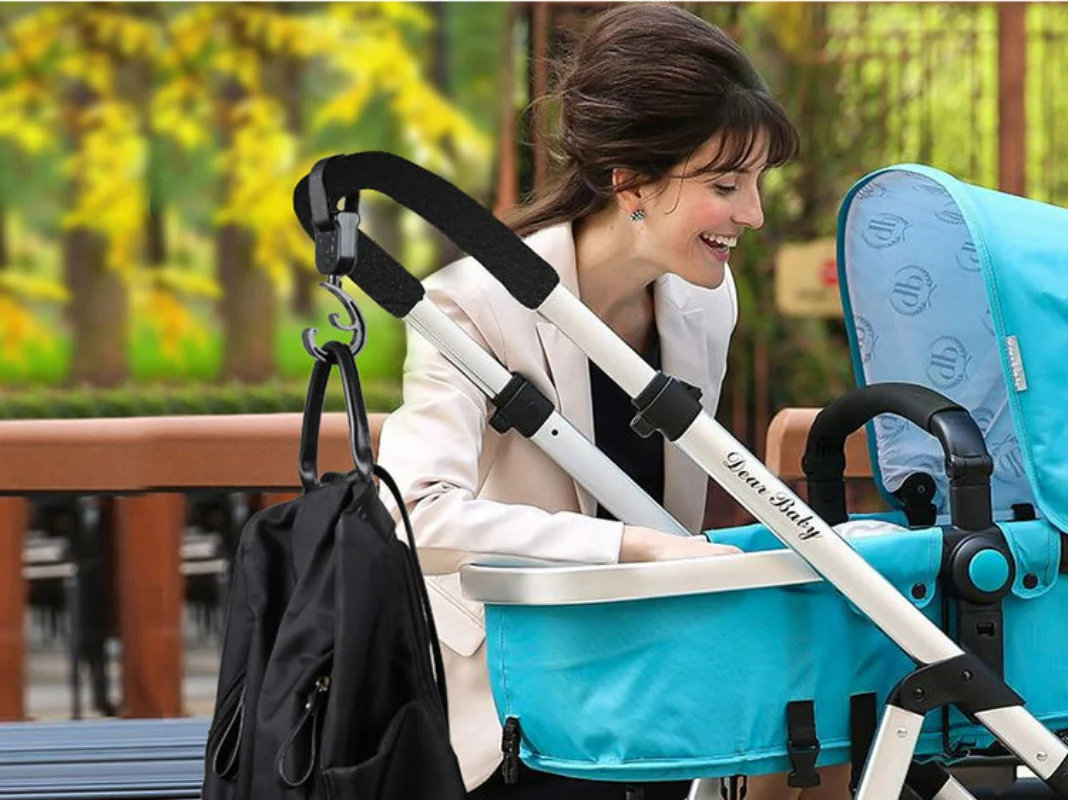 

Мультяшные аксессуары для коляски-градусный Большой Крючок-зонт автомобильный крючок и петля-крючок для коляски вращение на 360 градусов