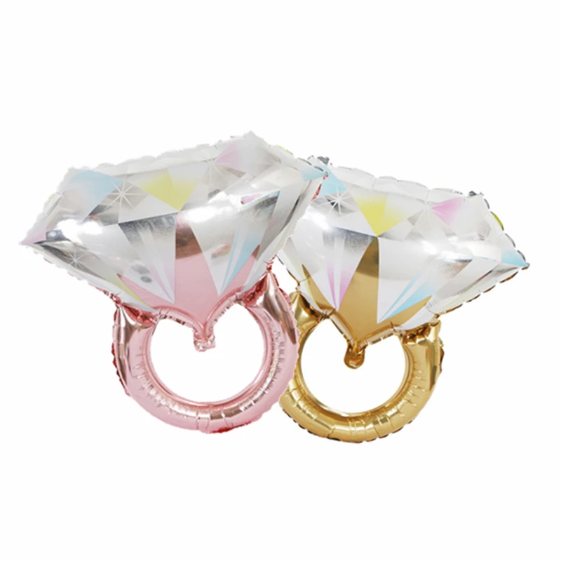 Свадебный декор кольцо с бриллиантами шары Команда Невесты для любимой помолвка