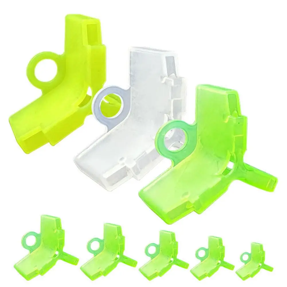 

300PCS Fishhook Cover Three-hooks Three Anchors Hook Cover Protector Safety Cap Fishing Hook Protector Guard 1#2#3#4#5#