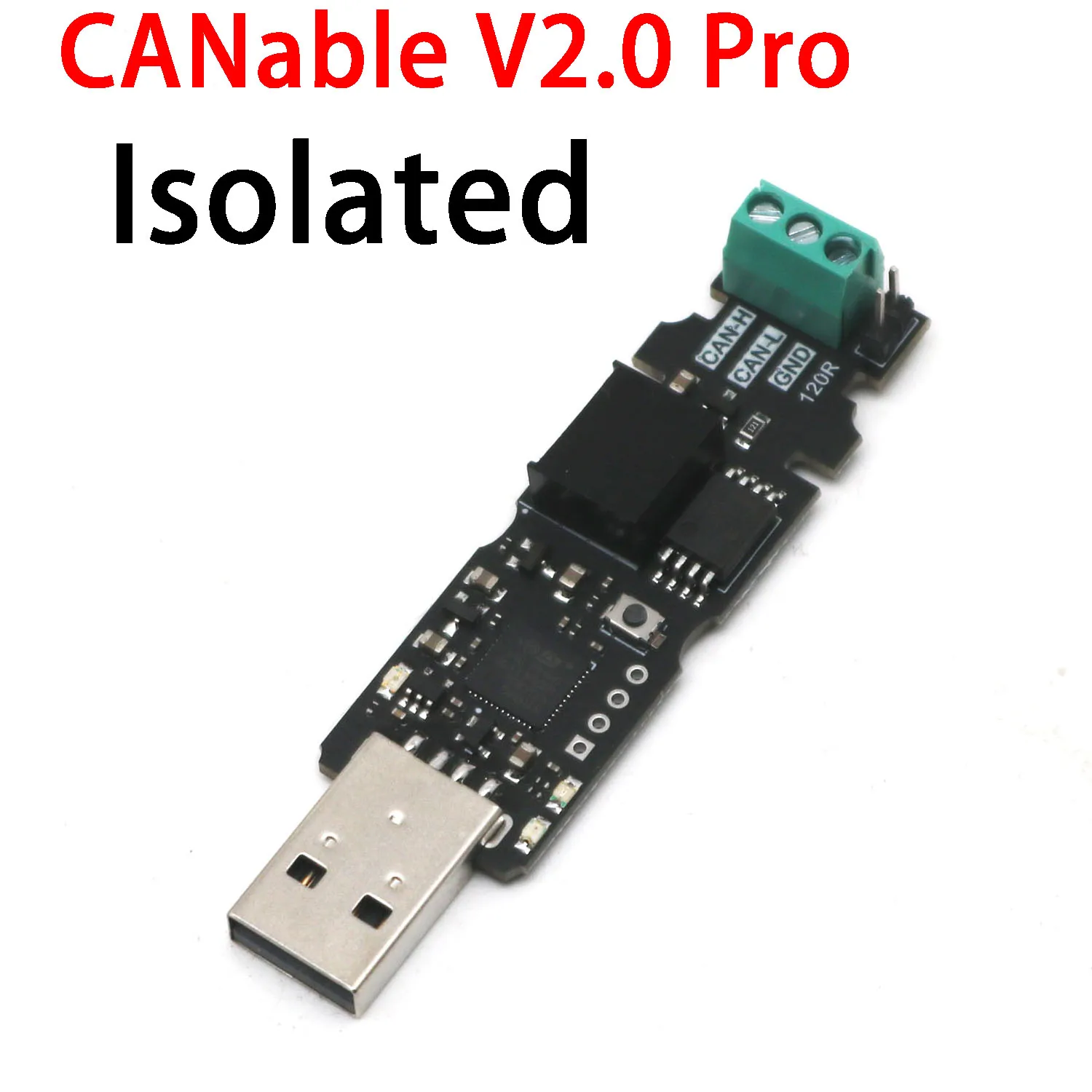 

USB-CAN CANable V2.0 Инструмент для отладки шины PCAN CAN Поддержка анализа при свечах CAN-FD Прошивка SLCAN Программное обеспечение Cangaroo