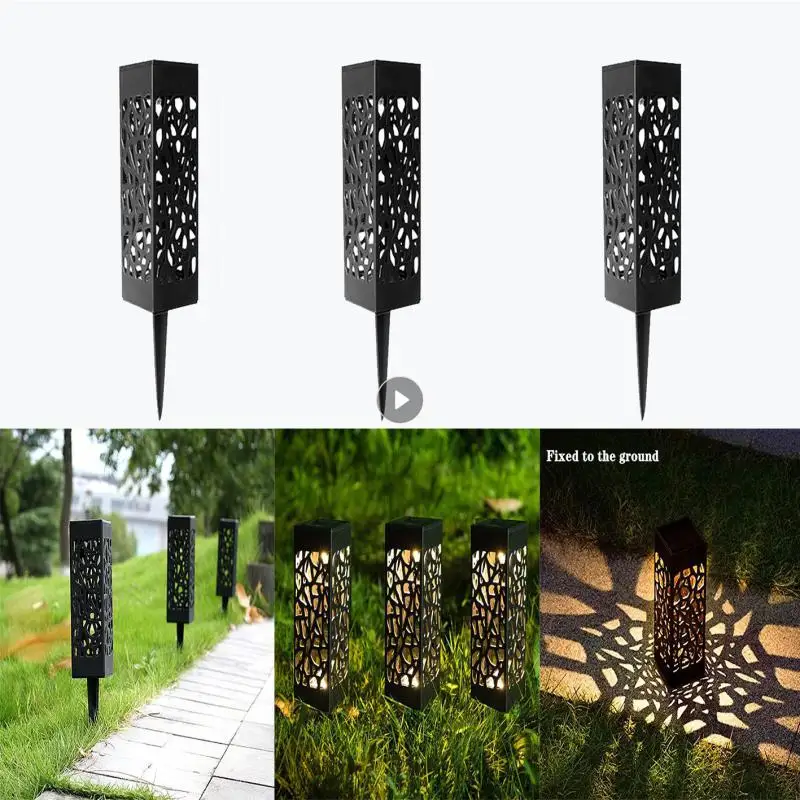 

Светильник на солнечной батарее, украшение для улицы, освещение для дорожек, водонепроницаемые светодиодные светильники на солнечной бата...