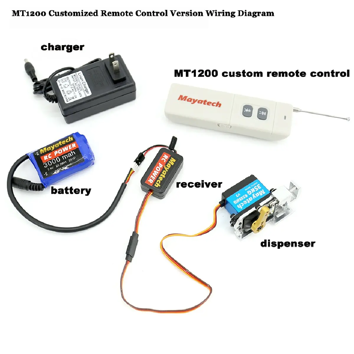 Mayatech MT1200 Модернизированное сервоприводное устройство Диспенсер рулевого