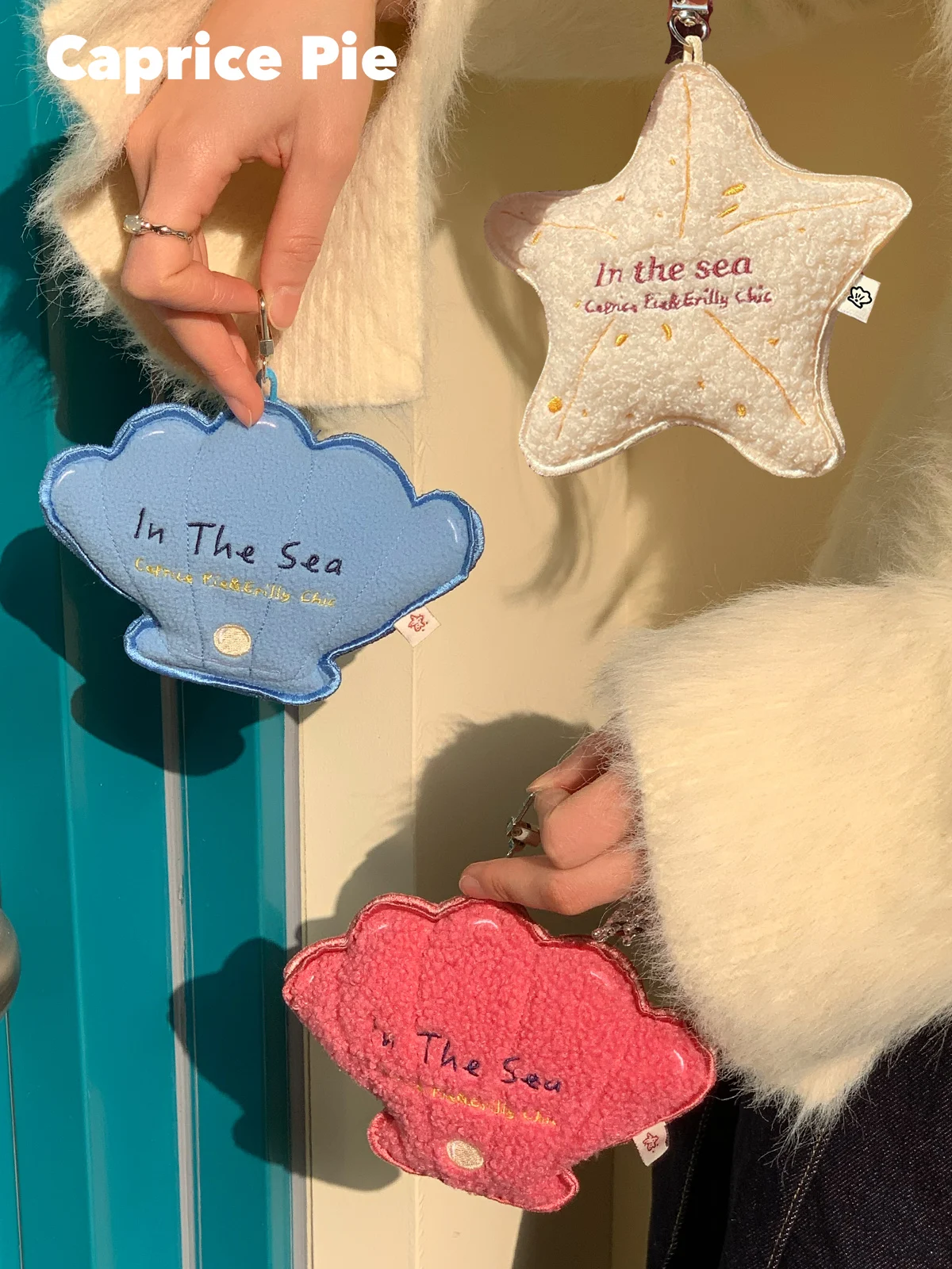 Caprice Pie Seaside Collection Сумка в виде морской звезды с подвеской AirPods для наушников Bluetooth