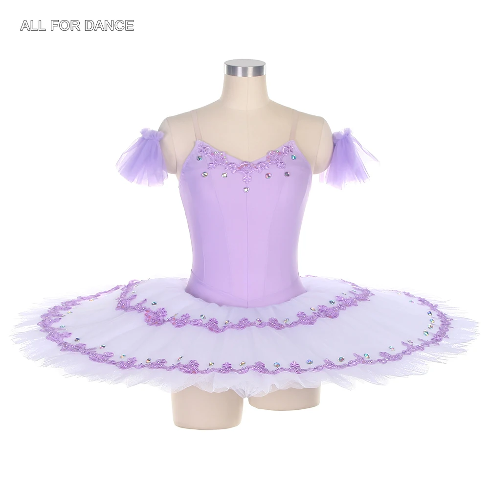 

BLL409 GDC Lilac Professional Tutu Girls Classical Ballet Dance Tutu Solo Dance Pancake Tutus Ballerina Dresses Women Dancewear