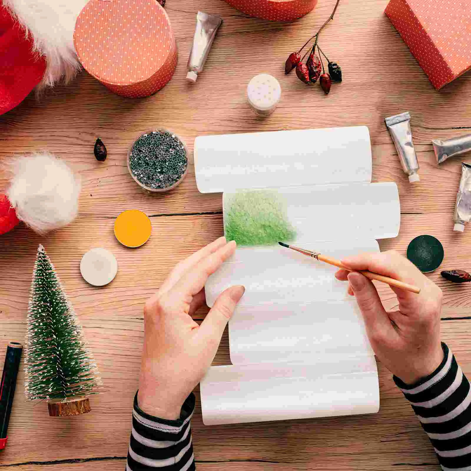 6 шт. пенопластовый цилиндр рождественские украшения украшение для спальни