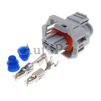 1 set 2 hole 1928403920 automobile fuel spray nozzle wiring cable sockets car fuel injector sealed plastic housing connector