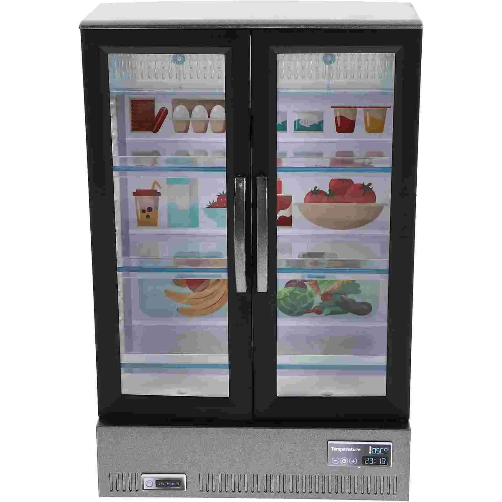 Мини-холодильник дом двойная дверь модель магазина украшения для сцены