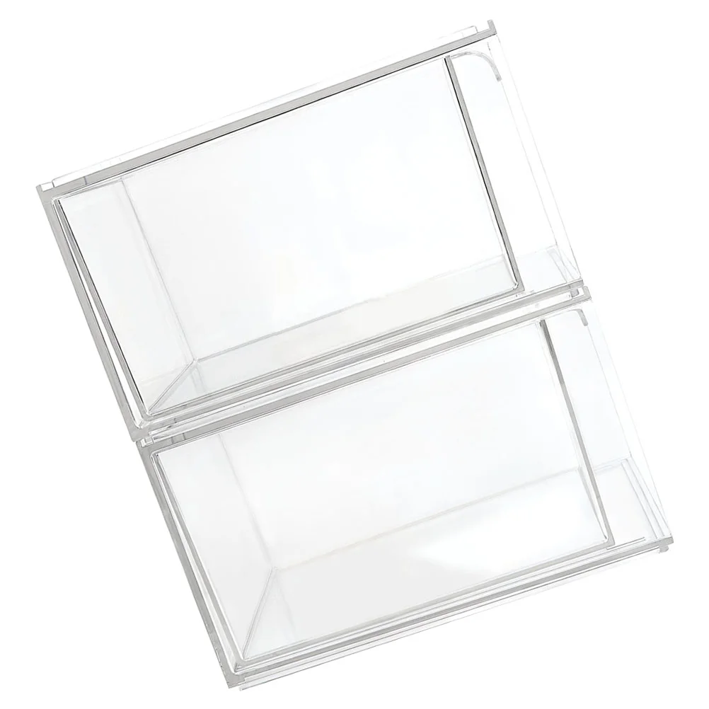 

Storage Makeup Drawers Organizer Boxacrylic Case Clear Display Drawer Stackableboxes Jewelry Container Lipstick Cube Transparent