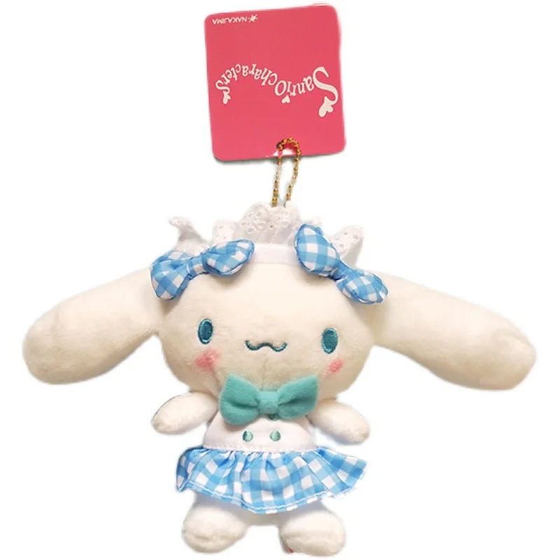 Милый плюшевый кулон sanrio hello kt kuromi my melody мягкий брелок мультяшная кукла подарок
