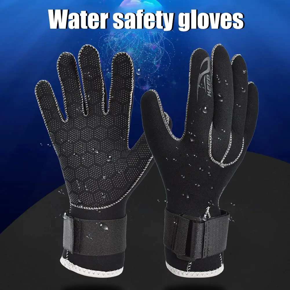 

3mm Neoprene Diving non-slip Anti-wear Gloves For Men Women Diver Wetsuit Snorkeling Canoeing Spearfish Underwater Hunting Glove