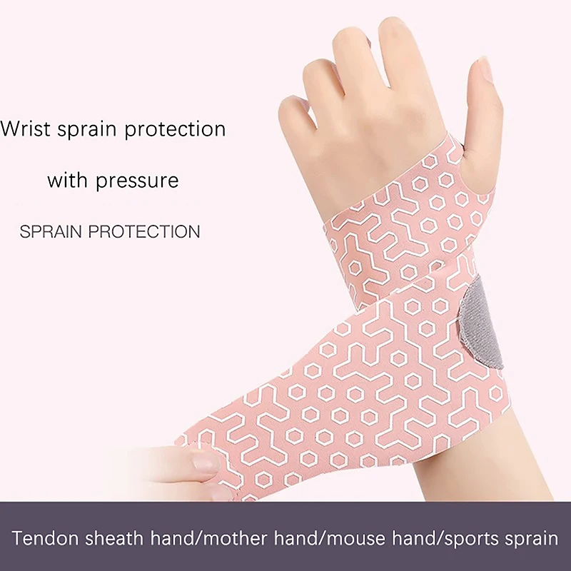 

1Pc Slim Air Wrist Support Strap Adjustable Wrist Wrap For Men Women Wrist Pain Relief, Workout Straps, Arthritis, Fitness